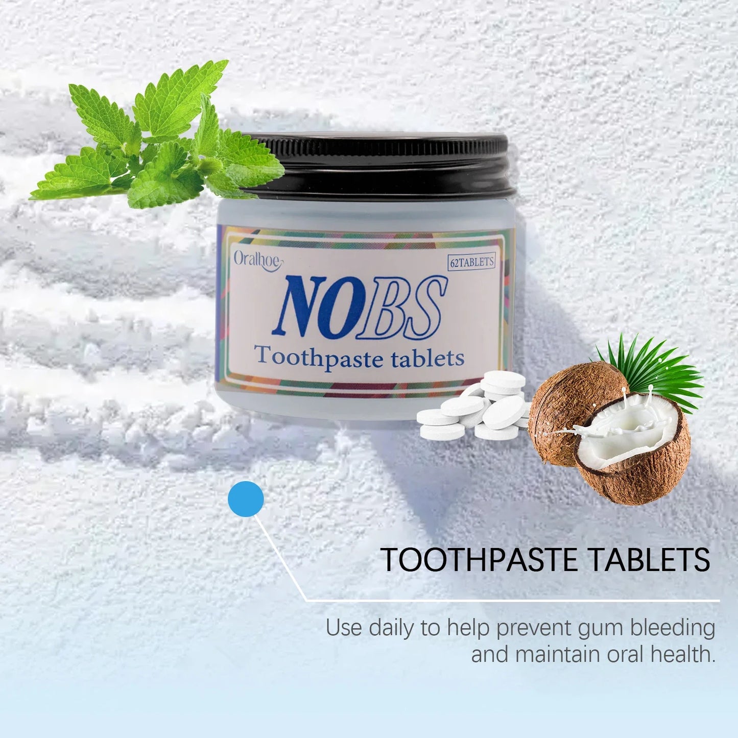 Minty Fresh Tooth Care Tablets