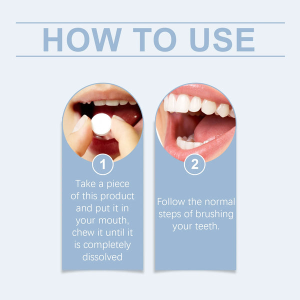 Minty Fresh Tooth Care Tablets